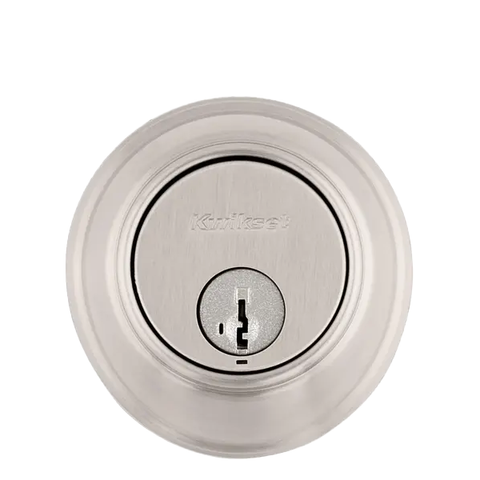 Kwikset - 817 - Key Control Deadbolt - Round Exterior - Pick Resistant - Single Cylinder - Microban Protection
