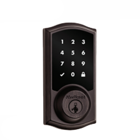Kwikset - 99180-002 - 918 Smart Lock - HomeConnect - Traditional Electronic Deadbolt With Z-Wave 700 Technology - Venetian Bronze