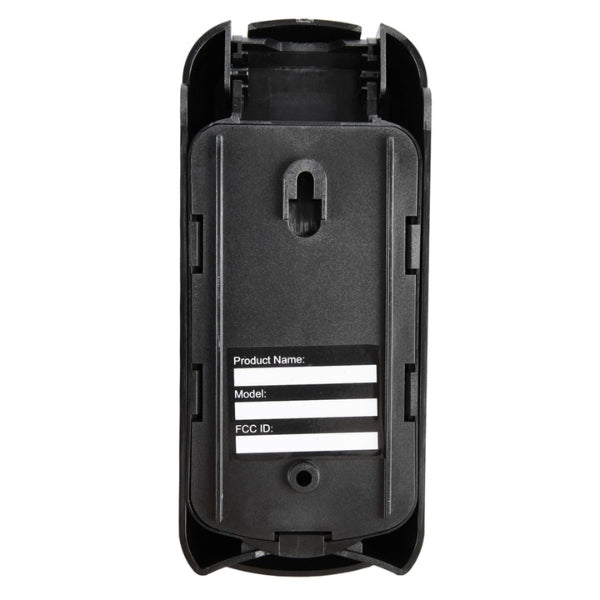 KeylessFactory garage door keypad replacement for Genie GUK-BX with sleek black design.