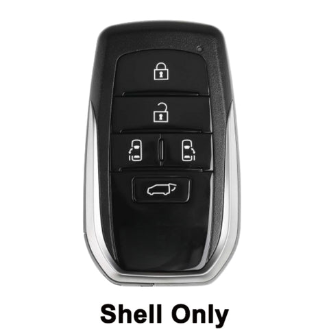 Keyless Factory - Key Shell # 16 for Xhorse XSTO20EN Toyota XM38 - 5 Buttons Universal Smart Key