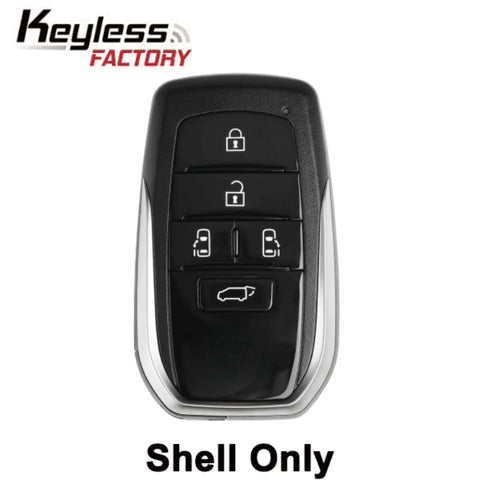 Keyless Factory - Key Shell # 16 for Xhorse XSTO20EN Toyota XM38 - 5 Buttons Universal Smart Key