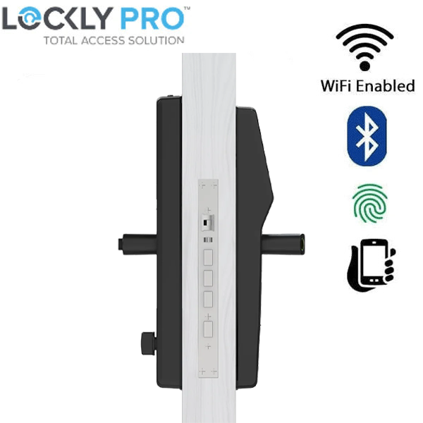 Lockly - PGD829AFUSMB - Secure Lux - Mortise Smart Lock