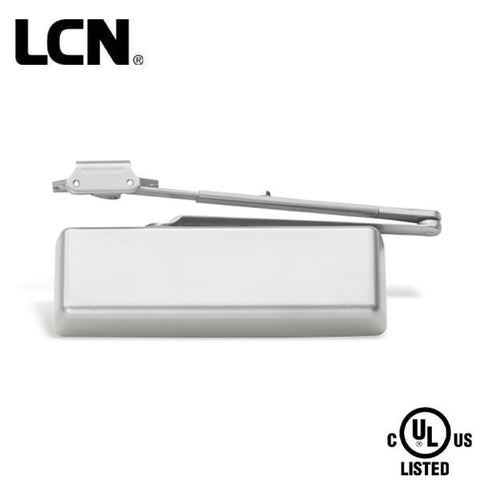 LCN - 4040XP - Hydraulic Door Closer - Regular Arm with Parallel Arm Bracket - Non-Handed - Adjustable Size 1-6 - Plastic Covering - Through Bolt Self Reaming & Tapping Screws - Fire Rated - Grade 1