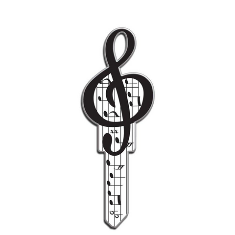 LuckyLine - B125S - Key Shapes - Music - Schlage - SC1 - Single Key