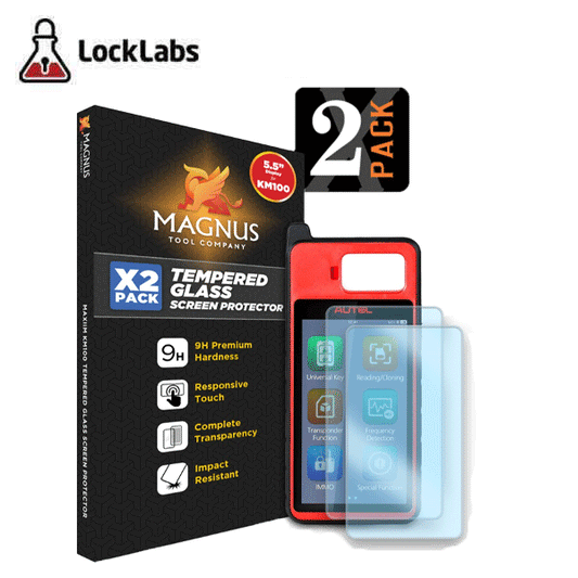 Lock Labs/Magnus - Autel KM100 - Tempered Glass Screen Protectors - (2 Pack)