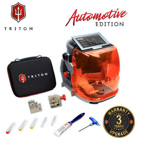 Triton PLUS - Automatic Key Cutting Machine - One Machine Does It All (Automotive Edition)