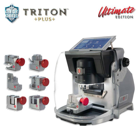 Triton PLUS - Automatic Key Cutting Machine - One Machine Does It All (Ultimate Edition)