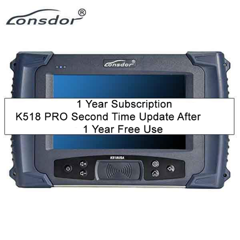 Lonsdor - K518 PRO - Second Time Update Subscription After 1 Year Free Use (machine sold separately)