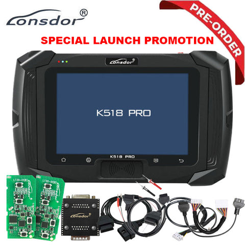 Lonsdor K518 PRO USA Key Programmer  - Full Configuration - Special Launch Promotion - New USA Version (PRE-ORDER)