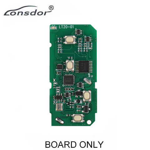 2006 - 2023 Toyota & Lexus / LT20-01 / 8A+4D PCB Board / Smart Key for Lonsdor K518S, K518ISE & KH100+ / Switchable Frequency