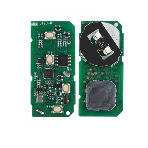 2006 - 2023 Toyota & Lexus / LT20-01 / 8A+4D PCB Board / Smart Key for Lonsdor K518S, K518ISE & KH100+ / Switchable Frequency