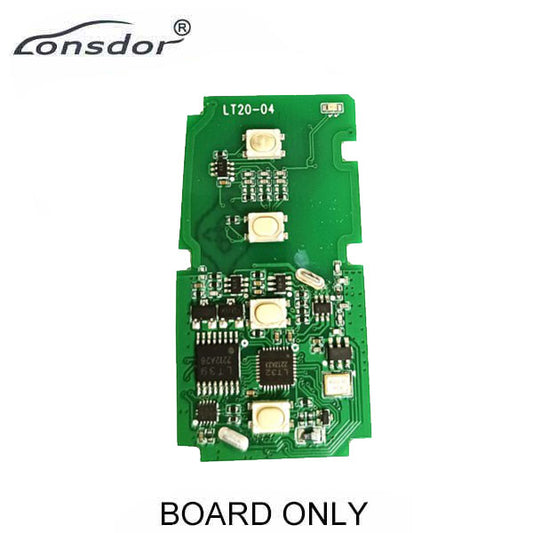 2006 - 2023 Toyota & Lexus / LT20-04 / 8A+4D PCB Board / Smart Key for Lonsdor K518S, K518ISE & KH100+ / Switchable Frequency