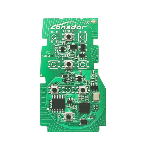 2023 Toyota / LT20-10-5 / 8A-BA PCB Board / 5-Button Smart Key PCB for K518 K518PRO KH100+ / Switchable Frequency