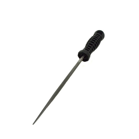 6" Round Impressioning File Cut with Handle - Cut #4 (MK713) (LOCK MONKEY)