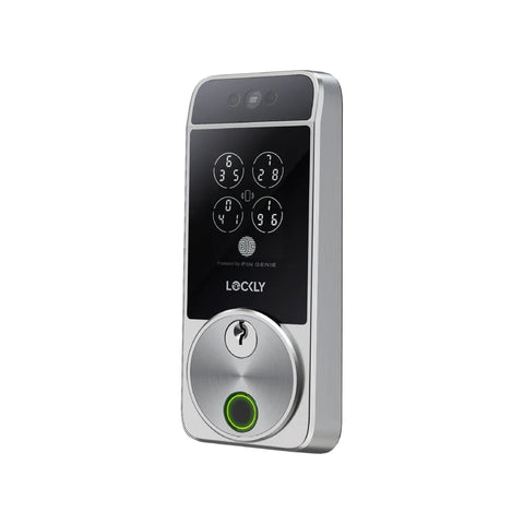 Lockly - Visage Gen 3 Deadbolt Edition - Satin Nickel Finish