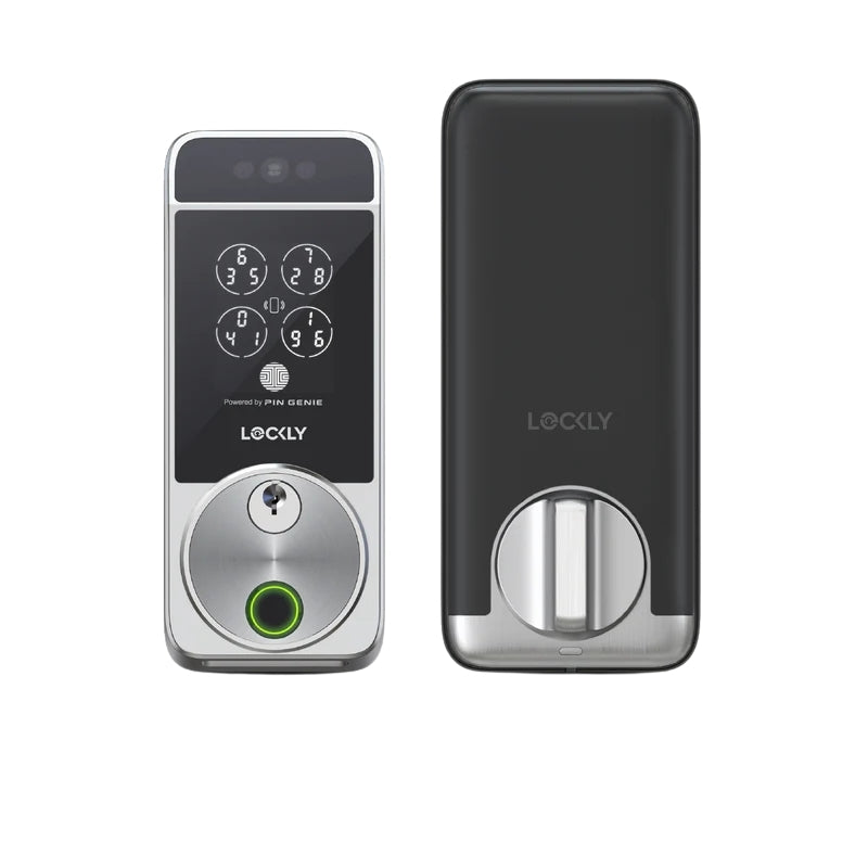 Lockly - Visage Gen 3 Deadbolt Edition - Satin Nickel Finish
