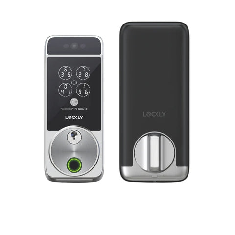 Lockly - Visage Gen 3 Deadbolt Edition - Satin Nickel Finish