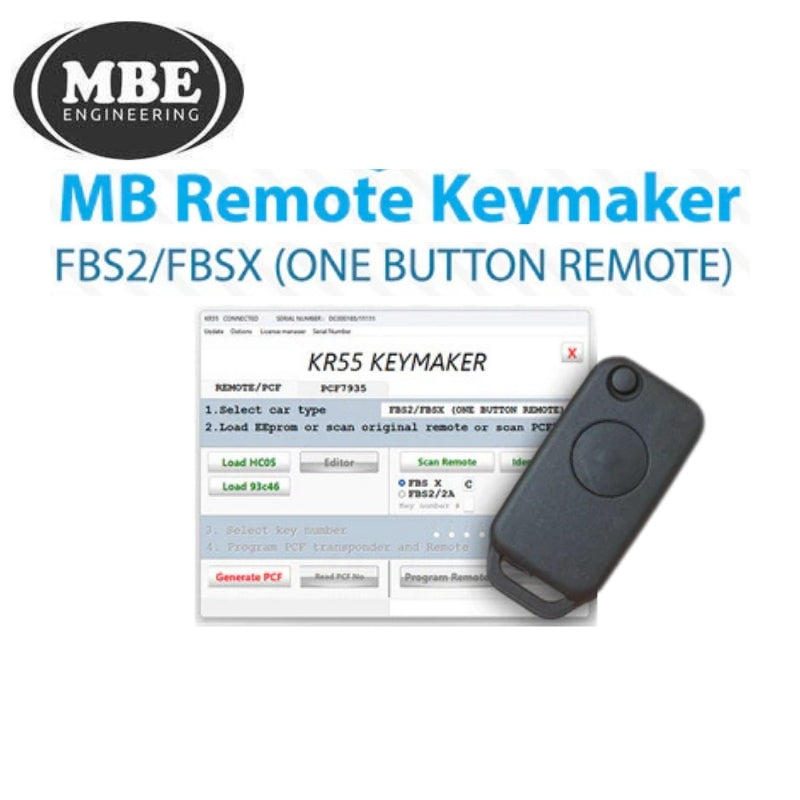 MBE - FBS2/FBSX (One Button Remote) License