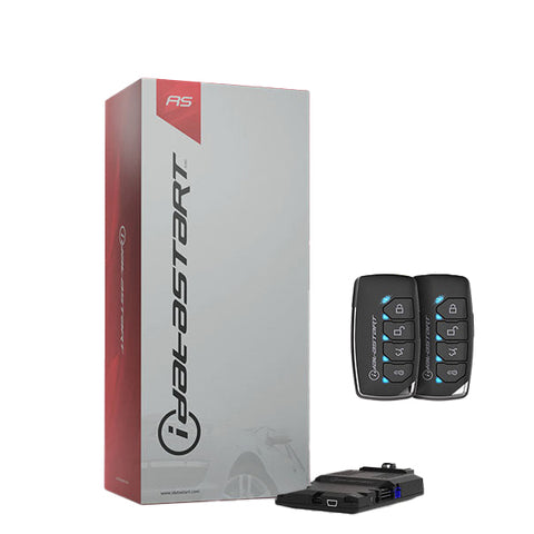 Firstech - iDatastart - No Harness  - HC1151A / HC2352AC - 5 Button Remote - 1-Way - Keyless Remote Start System Kit - Up to 3000ft