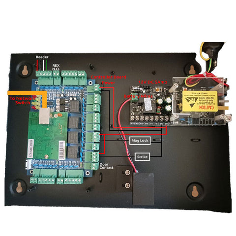Malibu - Access Control System Combo With Module - 4 Doors - UL Listed ...