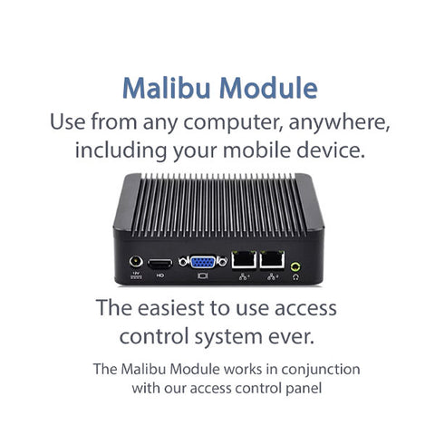Malibu - Access Control System Combo With Module - 4 Doors - UL Listed ...