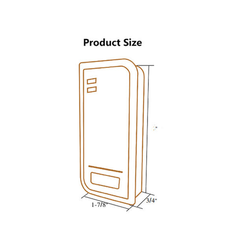 Malibu - RFID Reader - Waterproof - 9-18VDC - 125KHz and 13.56MHz Epoxy Cased (26 bit)