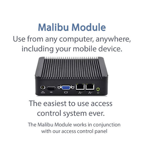 Remote Hardware Access Module Malibu - Access Control System Module - Remote Access - Plug and Play ...