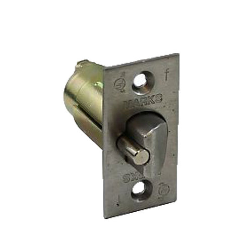 Marks USA - 1134A - Cylindrical Lock Deadlocking Latchbolt - Entrance - Satin Stainless Steel - Grade 2