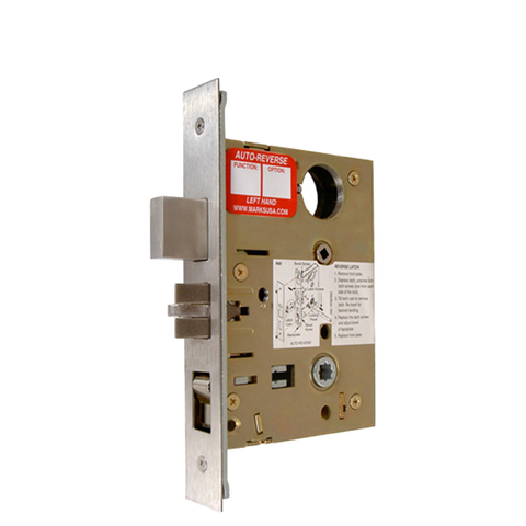 Marks - 5CL-92FW - 5 Series - Mortise Door Lockset - Keyed Single Cylinder - American Lever - Classic Plate - 2-3/4" Backset - Satin Stainless Steel