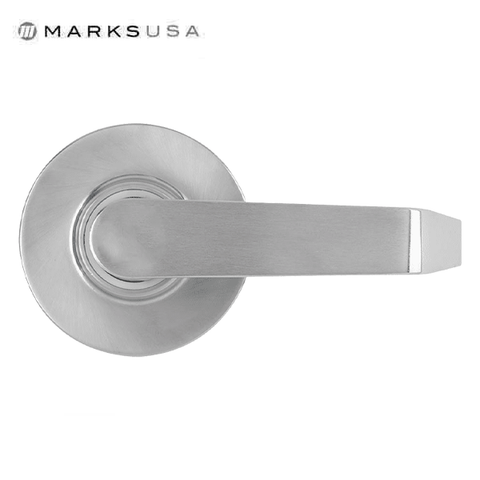 Marks USA - M195DT - Exterior Exit Trim Lever - Satin Chrome - Dummy Trim - Grade 1