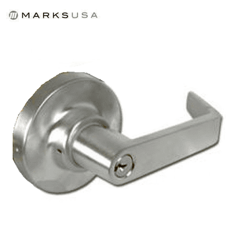 Marks USA - 195F - Commercial Lever Set -  2 3/4" Backset - Optional Finish - Storeroom- Grade 1