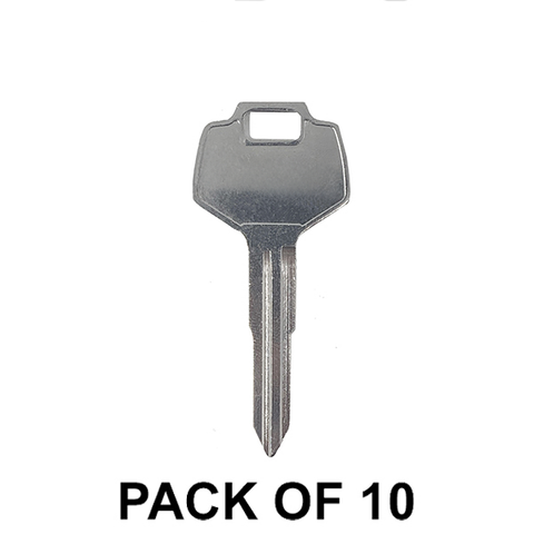Keyless Factory - Infiniti / Nissan / Subaru DA25 Test Key Blade (10 PACK) (AFTERMARKET)