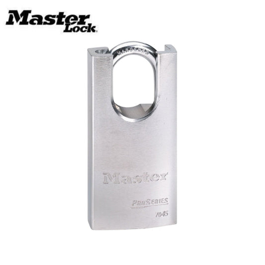 Master Lock - 7045KA - 1-34in (44mm) Wide ProSeries Shrouded Solid Steel Rekeyable Pin Tumbler Padlock