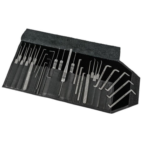 Close-up of MP-3PNS35 stainless steel lock picks