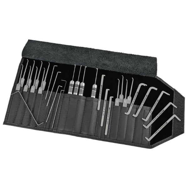 Various hook and rake picks from the MP-3PNS35 set