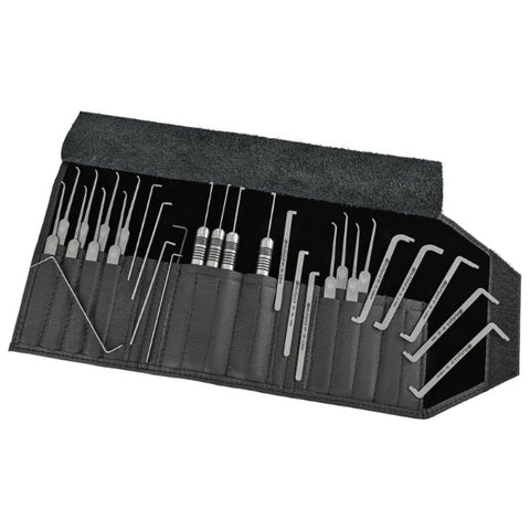 Various hook and rake picks from the MP-3PNS35 set