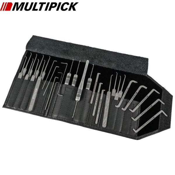 Close-up of MP-3PNS35 stainless steel lock picks