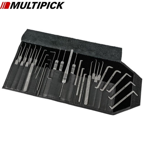 Close-up of MP-3PNS35 stainless steel lock picks