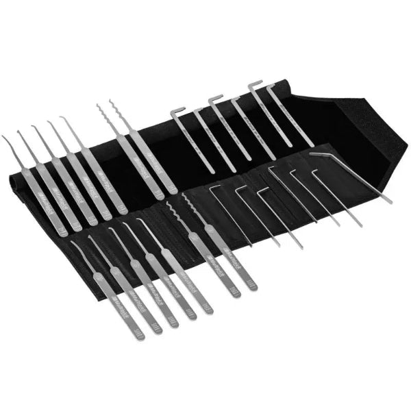 Professional lock picking tools in spring steel by Multipick