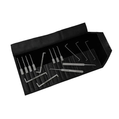 Top-down view of tension wrenches included in the MP-3PNS30 set