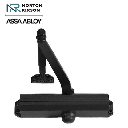 Norton - 1601 - Tri-Packed Manual Door Closer - PA Bracket/Regular/Top Jamb - Adjustable Size 1-6 - Black - Fire Rated - Grade 1