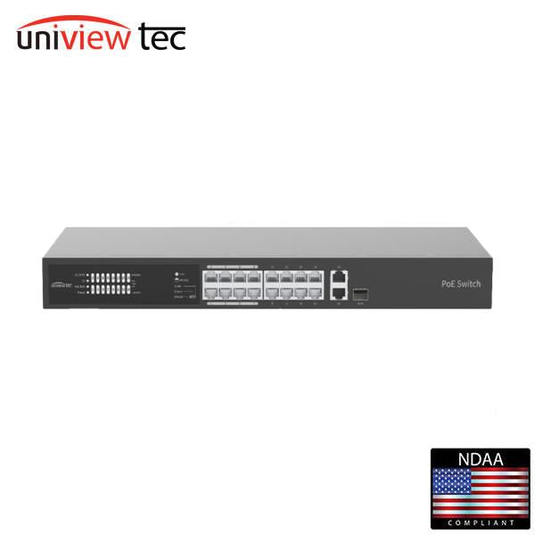 Uniview Tec / UVT / NSW162PX / 16-Port PoE Network Switch