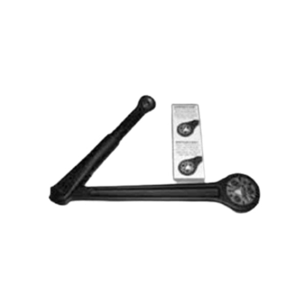 Close-up of NORTON ADAEZ Arm Assembly (NOR-ADA1001) in black finish