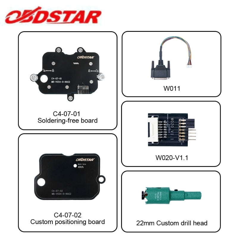 OBDStar - C4-07 (MB-VGS4-0-NAG2) Adapter Kit