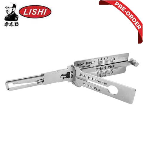 ORIGINAL LISHI - ASTON MARTIN-VANTAGE / 8-Cut / Door Lock Only / 2-in-1 Pick & Decoder / AG (PRE-ORDER)