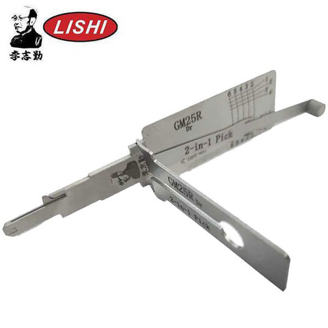 ORIGINAL LISHI -  GM25R Kenworth Briggs Stratton / 2-in-1 Pick & Decoder / Twin Lifter - AG