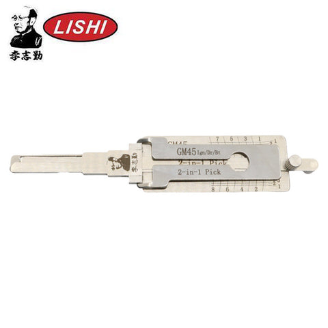 ORIGINAL LISHI - GM45 Pontiac G8 / 2-in-1 Pick & Decoder / HS