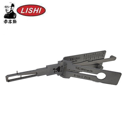 ORIGINAL LISHI - HU162T / VAG2015 - 2015-2021 Audi / VW - 8 Cut - 2-in-1 Pick & Decoder - Door & Trunk / Ignition - AG