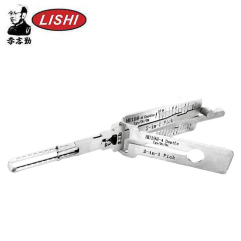ORIGINAL LISHI - HU198-4 Ford 150 P Series / 10-Cut / 2-in-1 Pick & Decoder / AG (PRE-ORDER)