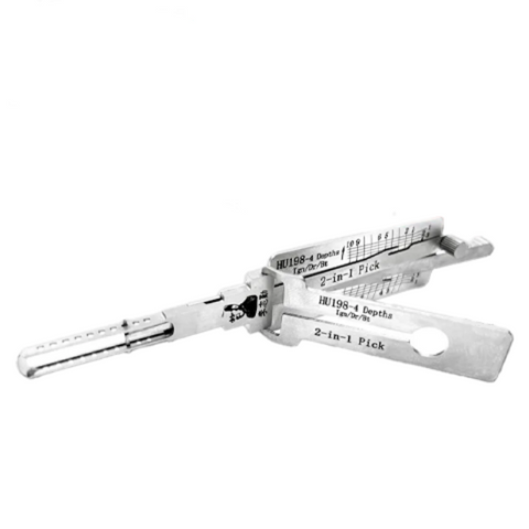 ORIGINAL LISHI - HU198-4 Ford 150 P Series / 10-Cut / 2-in-1 Pick & Decoder / AG (PRE-ORDER)